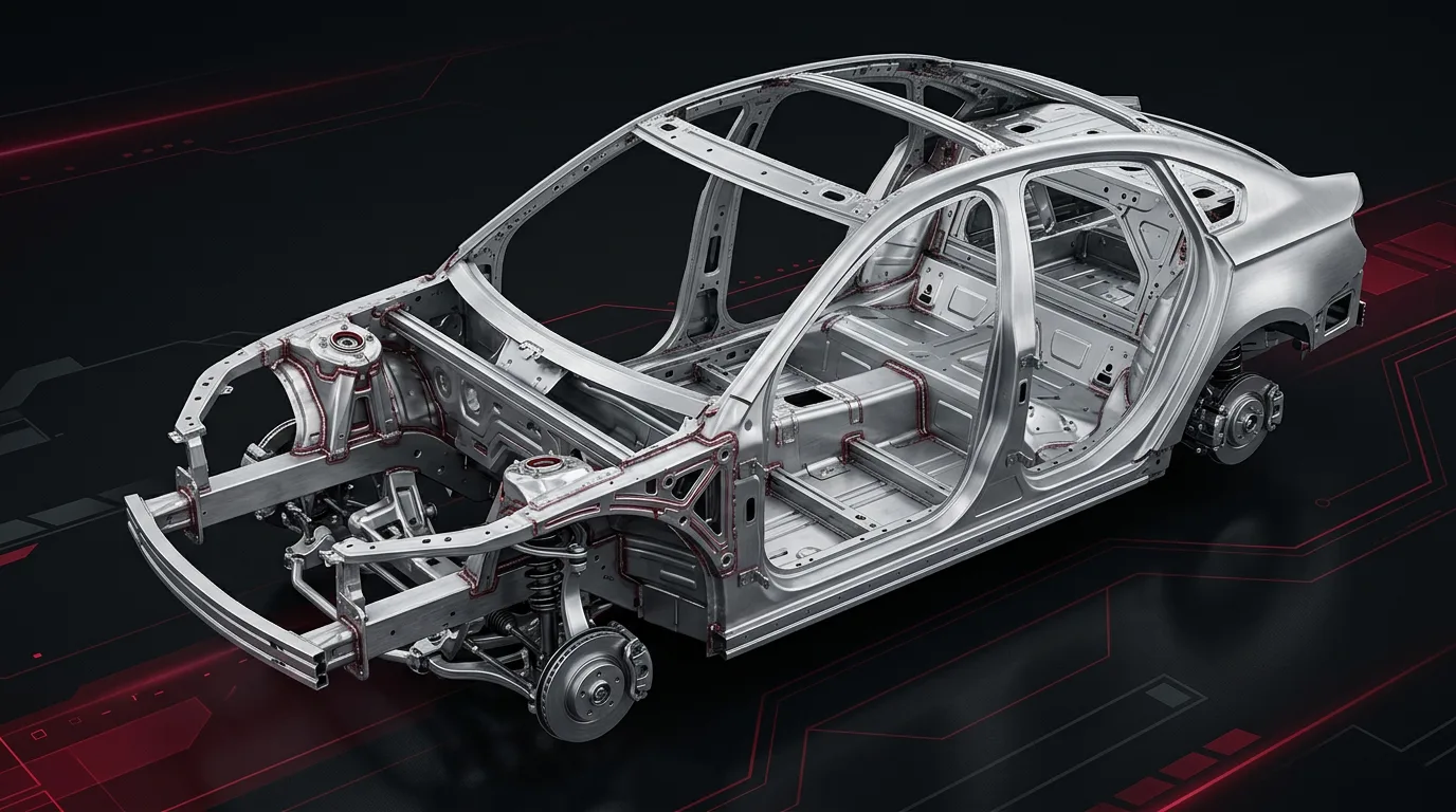 Audi Aluminium Space Frame construction