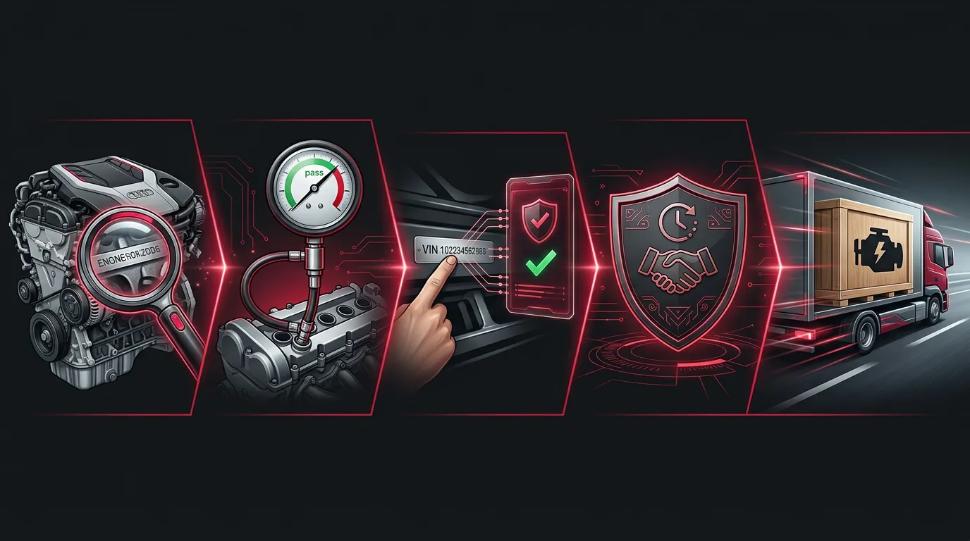 Five key strategies for finding reliable used Audi replacement engines